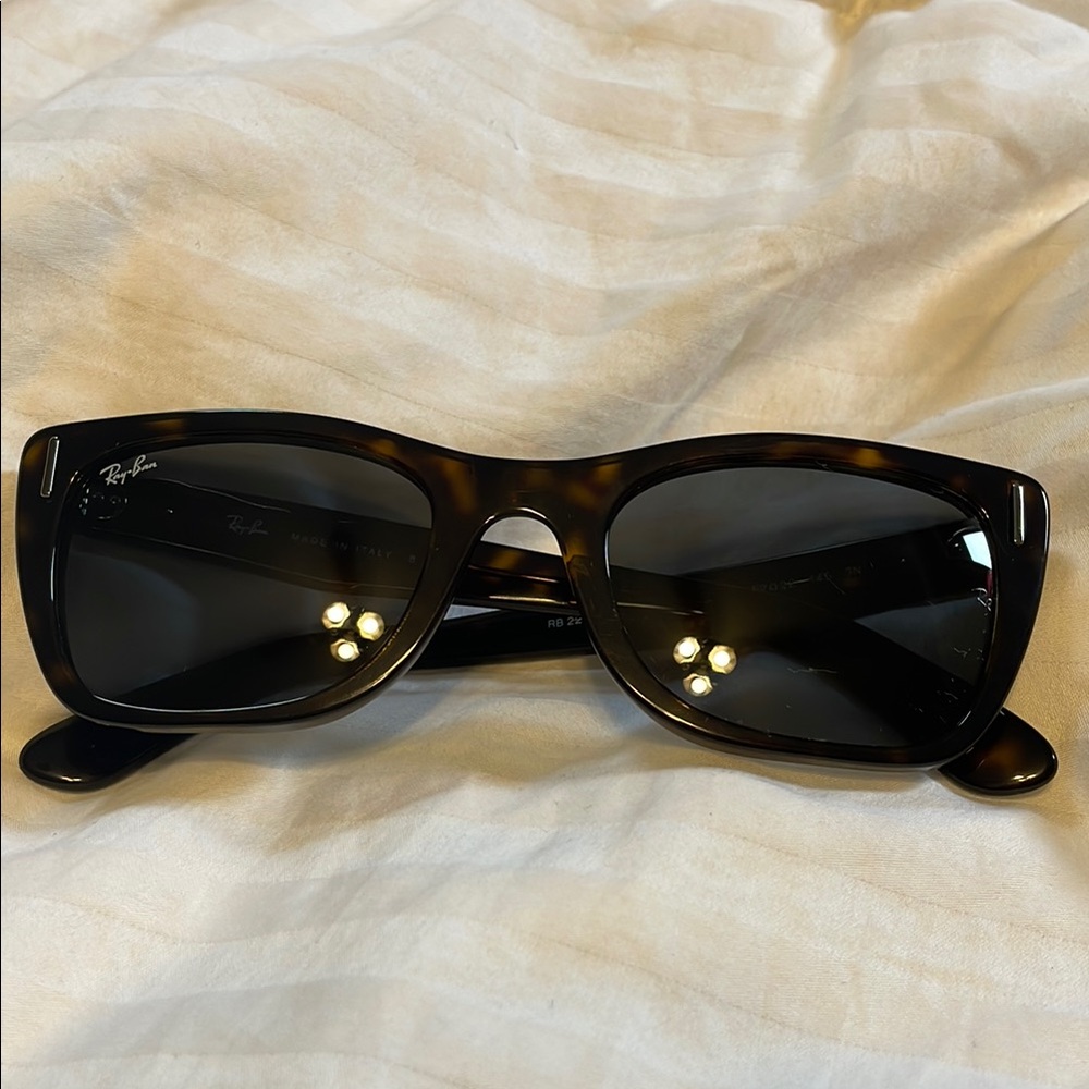 Ray-Ban Polarized Caribbean Tortoise Shell Sunglasses
